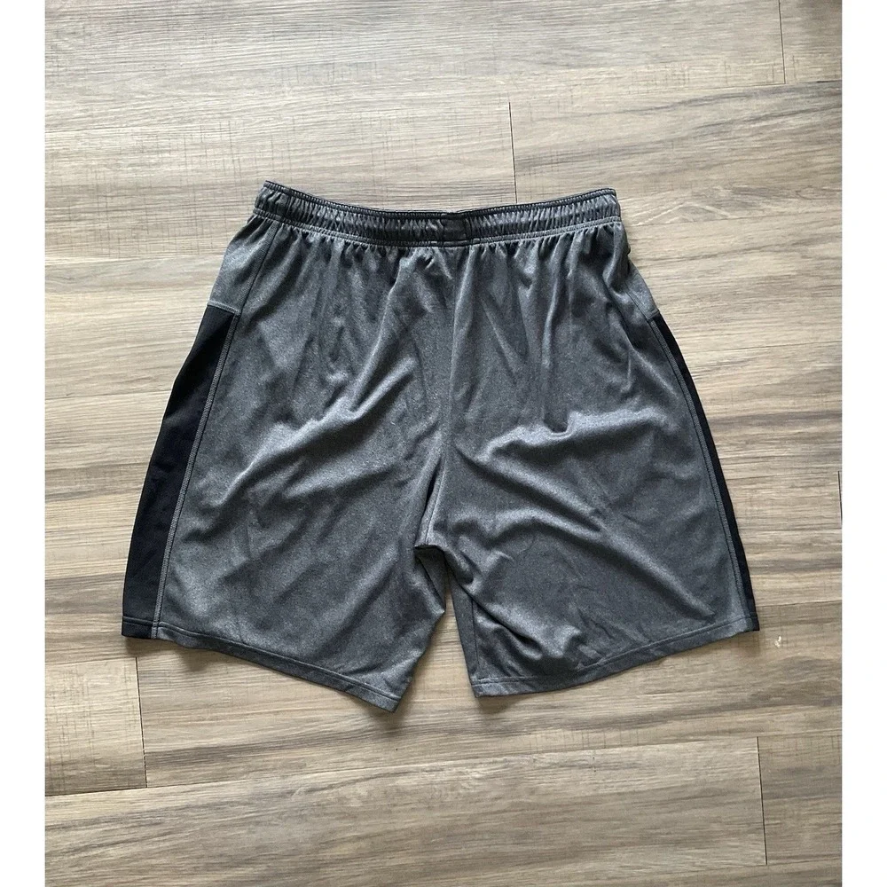 Adidas Climacool Mens Athletic Shorts Gray Black Size XL